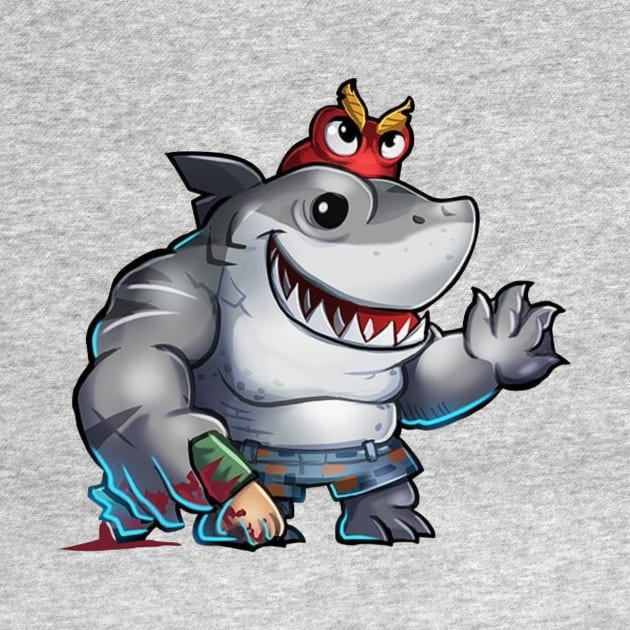 king shark by mprokolo corgi